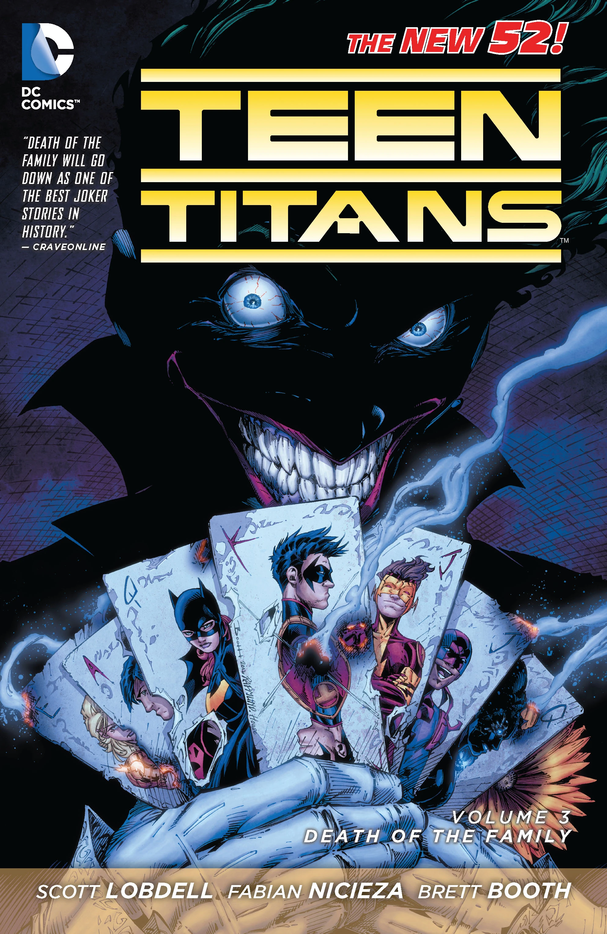 Teen Titans Vol. 3: Death of the Family (DC, 2013) cover